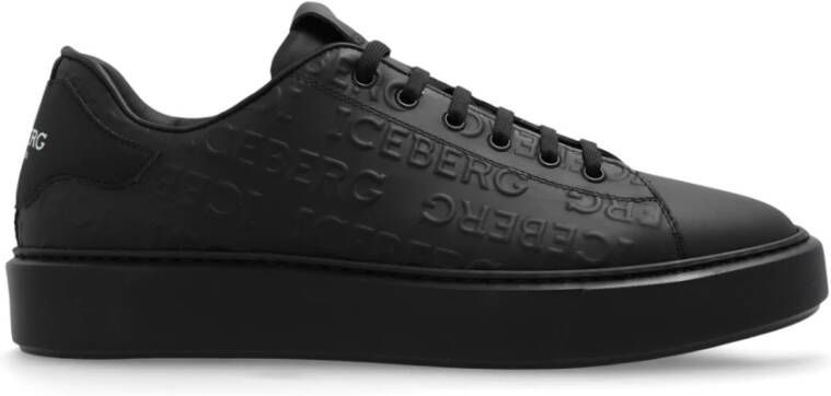 Iceberg Sportschoenen 'Bozema' Black Heren