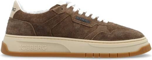 Iceberg Sportschoenen 'Clock' Brown Heren