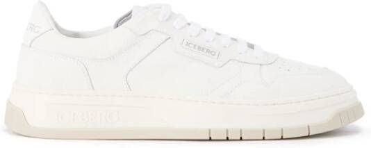 Iceberg Vintage Skater Style Sneakers White Heren