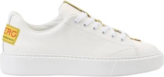 Iceberg Witte lage sneakers met XL zool White Heren