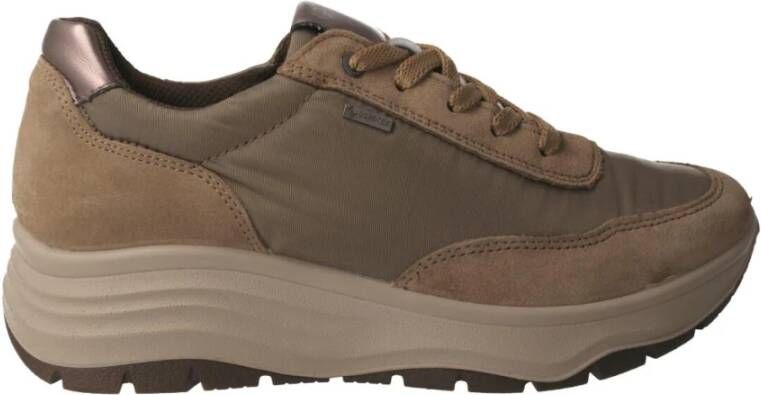 IGI&Co Beige Gore-Tex Damessneakers Beige Dames