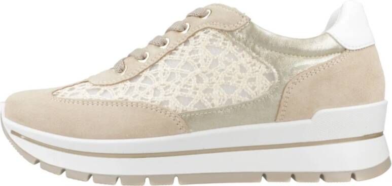 IGI&Co Casual Sneakers voor Vrouwen Beige Dames