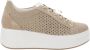 IGI&Co Leren Casual Sneakers Beige Dames - Thumbnail 1