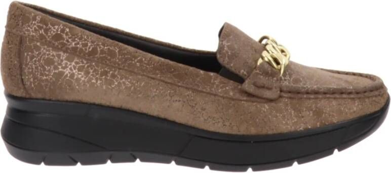 IGI&Co Leren Dames Mocassins Beige Dames