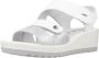 IGI&Co Platform Wedge Heels White Dames - Thumbnail 2