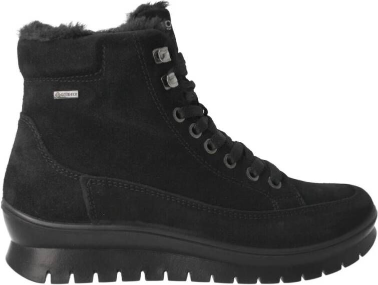 IGI&Co Zwarte Gore-Tex Dameslaars Black Dames