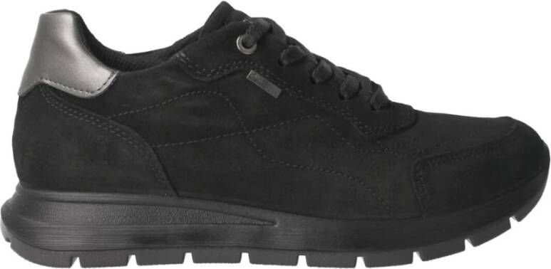 IGI&Co Zwarte Gore-Tex Damessneakers Black Dames