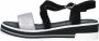 IGI&Co Zwarte Sandalen Black Dames - Thumbnail 1