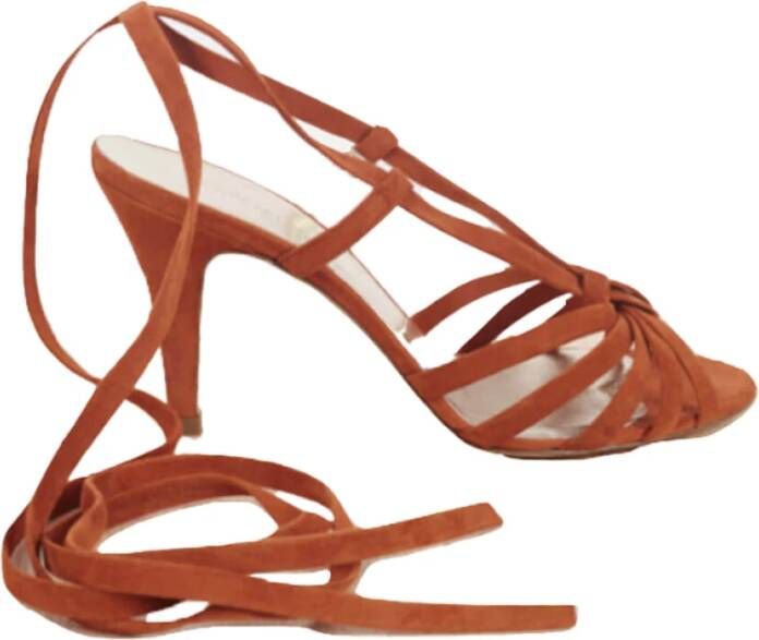 Ines De La Fressange Paris Ginger Swing Sandalen Brown Dames