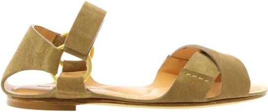 Ines De La Fressange Paris Sandal sand flat Beige Dames