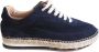 Ines De La Fressange Paris Tracy Basket Espadrille Blue Dames - Thumbnail 1