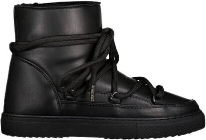 Inuikii Echt leren sneaker Black Dames