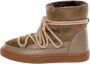 INUIKII Enkellaarsjes Dames Outdoor Snowboots Damesschoenen Suède Classic Sneaker Beige - Thumbnail 2