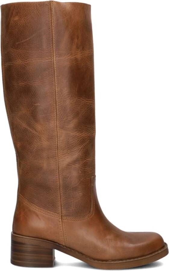 Inuovo Cognac Hoge Laarzen Model A01006 Brown Dames