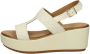 Inuovo Lage Hak Sandalen White Dames - Thumbnail 1