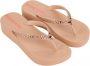 Ipanema Mesh Platform Sandalen voor Vrouwen Beige Dames - Thumbnail 1