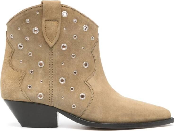 Isabel marant Ankle Boots Beige Dames