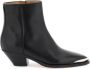 Isabel marant Gehakte enkellaarzen `Adnae` Black Dames - Thumbnail 1