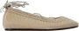 Isabel marant Loafers & ballerina schoenen Belna Ballerinas Cotton Beige in beige - Thumbnail 5