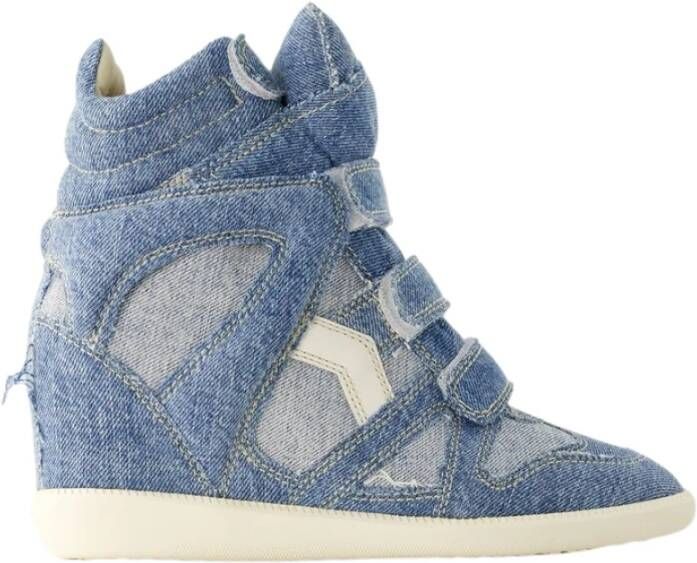 Isabel marant Bekett Sneakers Lichtblauw Katoen Blue Dames