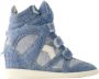 Isabel marant Bekett Sneakers Lichtblauw Katoen Blue Dames - Thumbnail 7