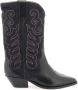 Isabel marant Bicolour Western-geïnspireerde Geborduurde Laarzen Black Dames - Thumbnail 1