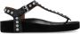 Isabel marant Studded Sandalen Enore Zwart Zilver Black Dames - Thumbnail 6