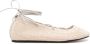 Isabel marant Loafers & ballerina schoenen Belna Ballerinas Cotton Beige in beige - Thumbnail 1