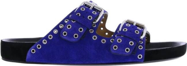 Isabel marant Flip Flops Sliders Blauw Dames