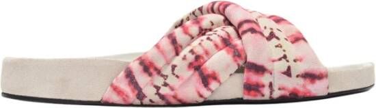 Isabel marant Flip Flops Sliders Roze Dames