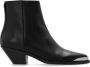 Isabel marant Gehakte enkellaarzen `Adnae` Black Dames - Thumbnail 2