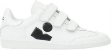 Isabel marant Geperforeerde leren lage sneakers White Dames