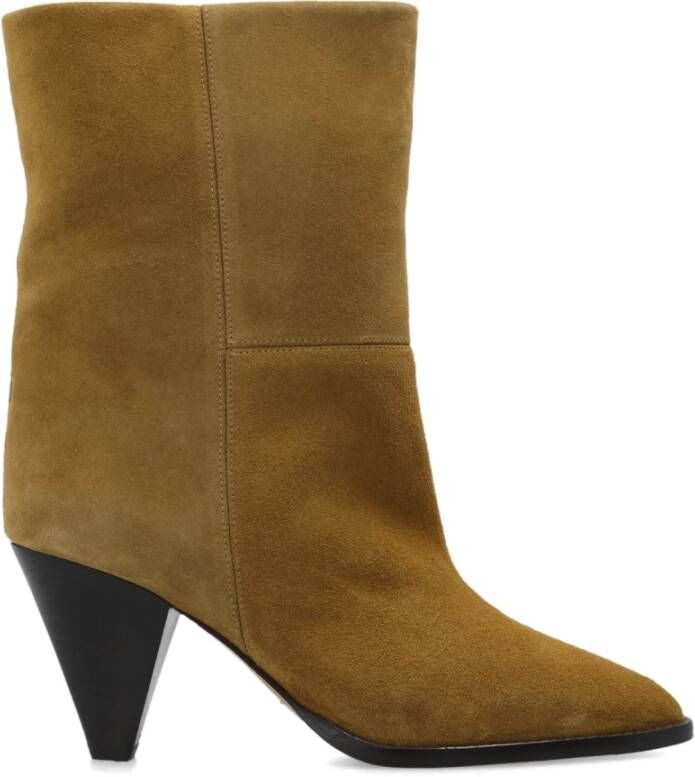 Isabel marant Boots & laarzen Boots Rouxa Suedeleather in beige