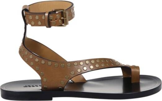 Isabel marant Havana Jiona Sandal Brown Dames