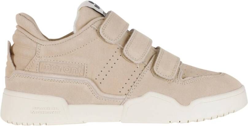 Isabel marant Lage Top Sneakers in Zwart Brown Dames