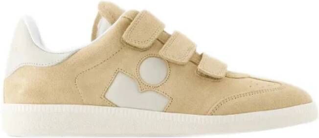 Isabel marant Leather sneakers Beige Dames