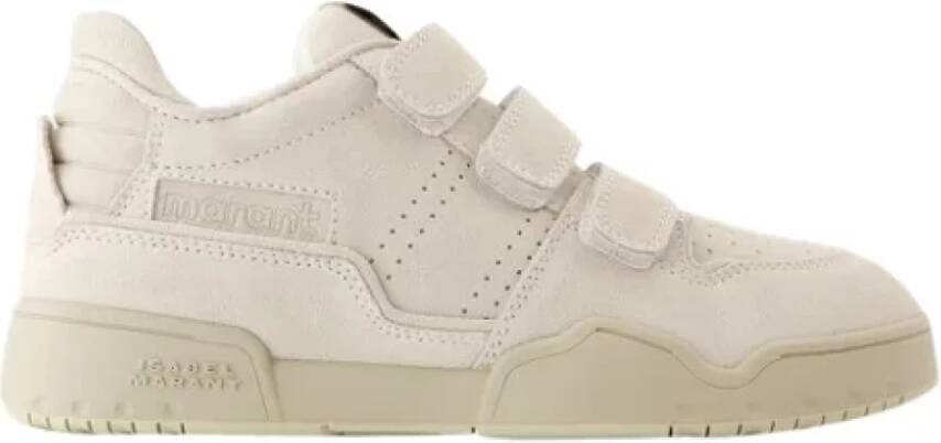 Isabel marant Leather sneakers Beige Dames