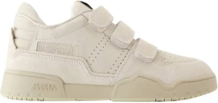 Isabel marant Leather sneakers Beige Dames