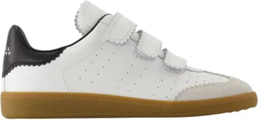 Isabel marant Leather sneakers White Dames