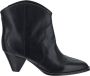 Isabel marant Leren Enkellaarzen Black Dames - Thumbnail 1