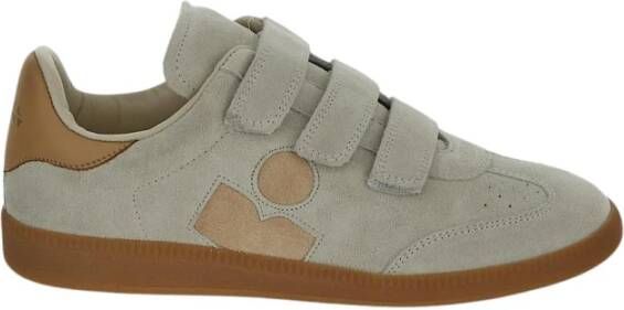 Isabel marant Leren Sneaker Schoen Beige Dames