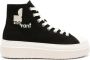 Isabel marant Logo High-Top Sneakers Black Dames - Thumbnail 1