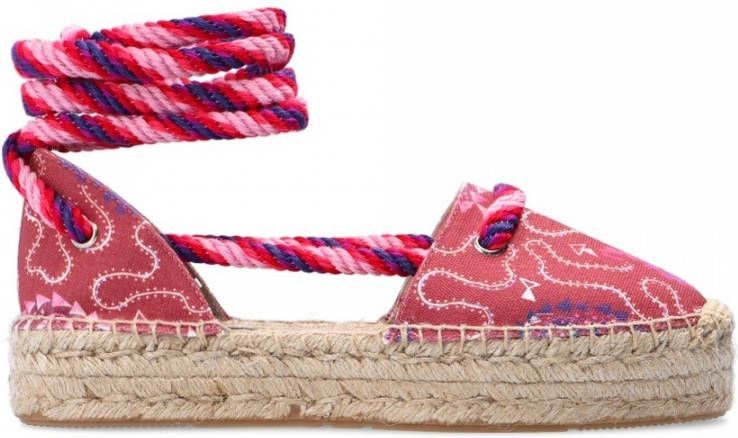 Isabel marant Espadrilles Crelyne Espadrille in poeder roze