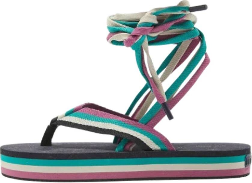 Isabel Marant Pre-owned Canvas sandals Multicolor Dames