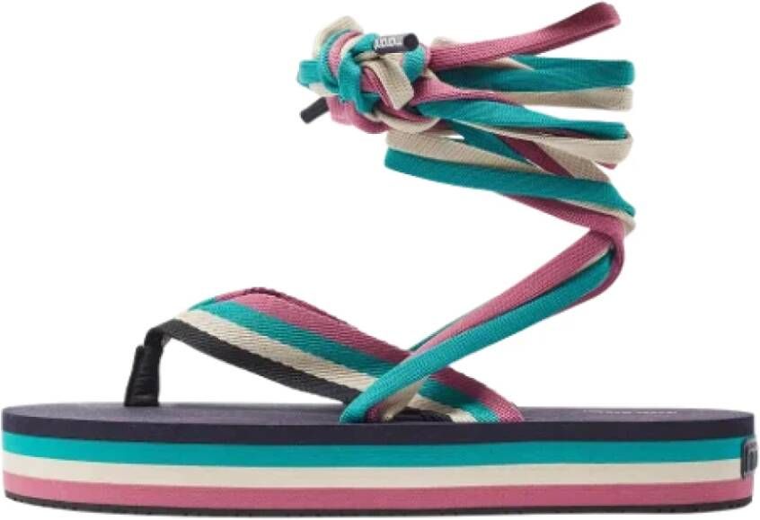 Isabel Marant Pre-owned Fabric sandals Multicolor Dames