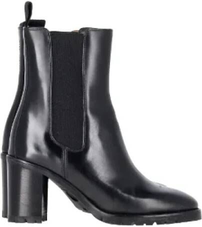 Isabel Marant Pre-owned Leather boots Black Dames