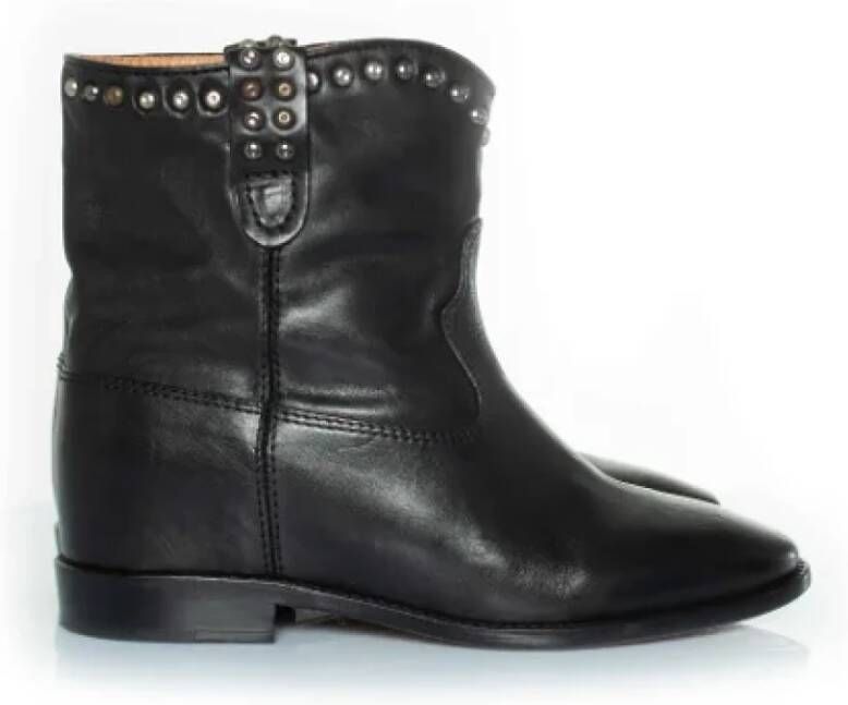 Isabel Marant Pre-owned Leather boots Black Dames