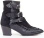 Isabel Marant Pre-owned Leather boots Black Dames - Thumbnail 1