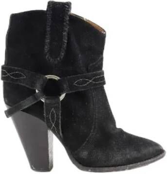 Isabel Marant Pre-owned Leather boots Black Dames