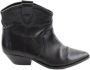 Isabel Marant Pre-owned Leather boots Black Dames - Thumbnail 1